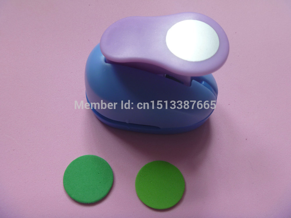 1 inch (2.5cm) circle craft punch eva foam punch perfurador de EVA scrapbooking cutter paper punches