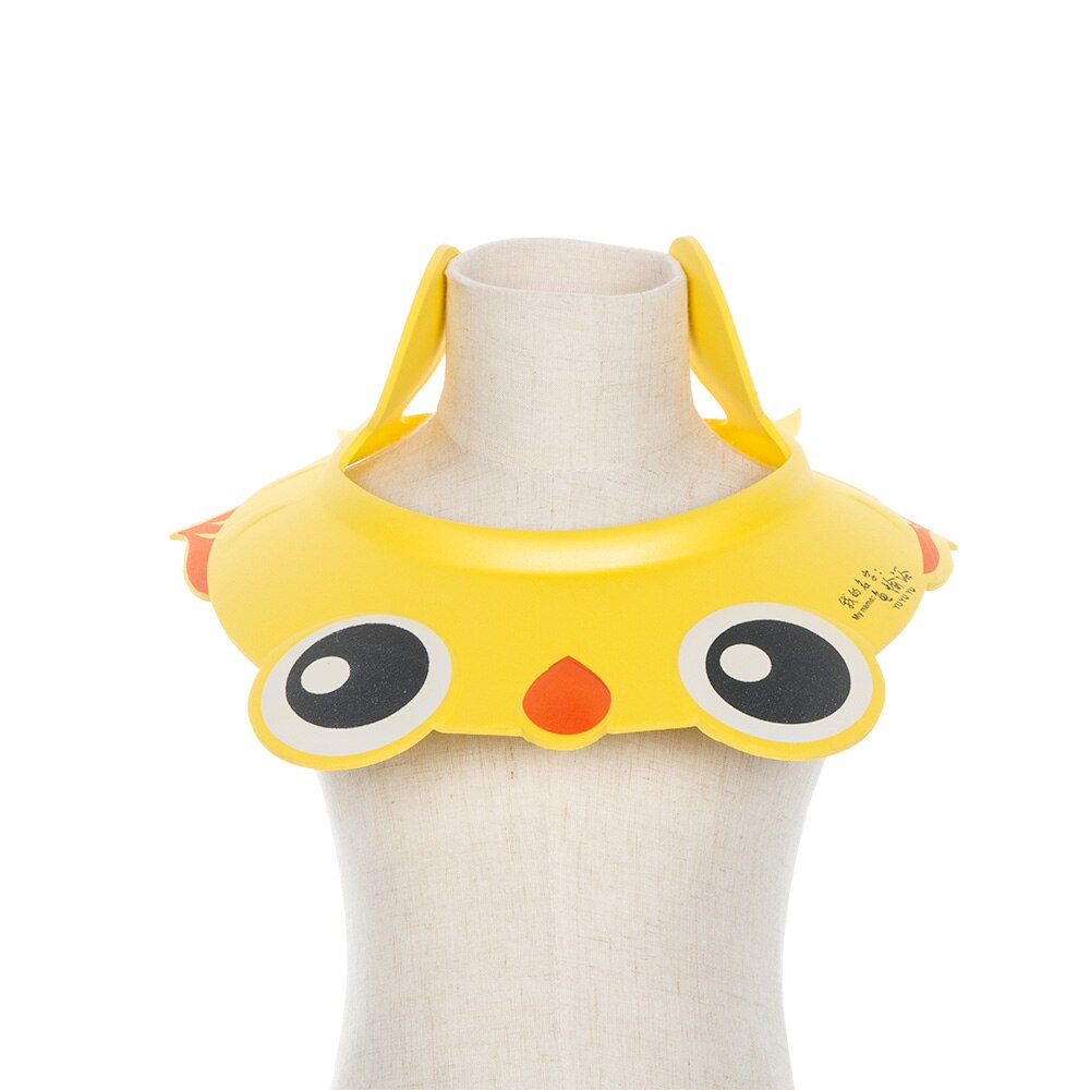 Baby's kinderen kinderen veilig shampoo muts bad baden cartoon grote ogen mooie douchemuts hoed was haar schild