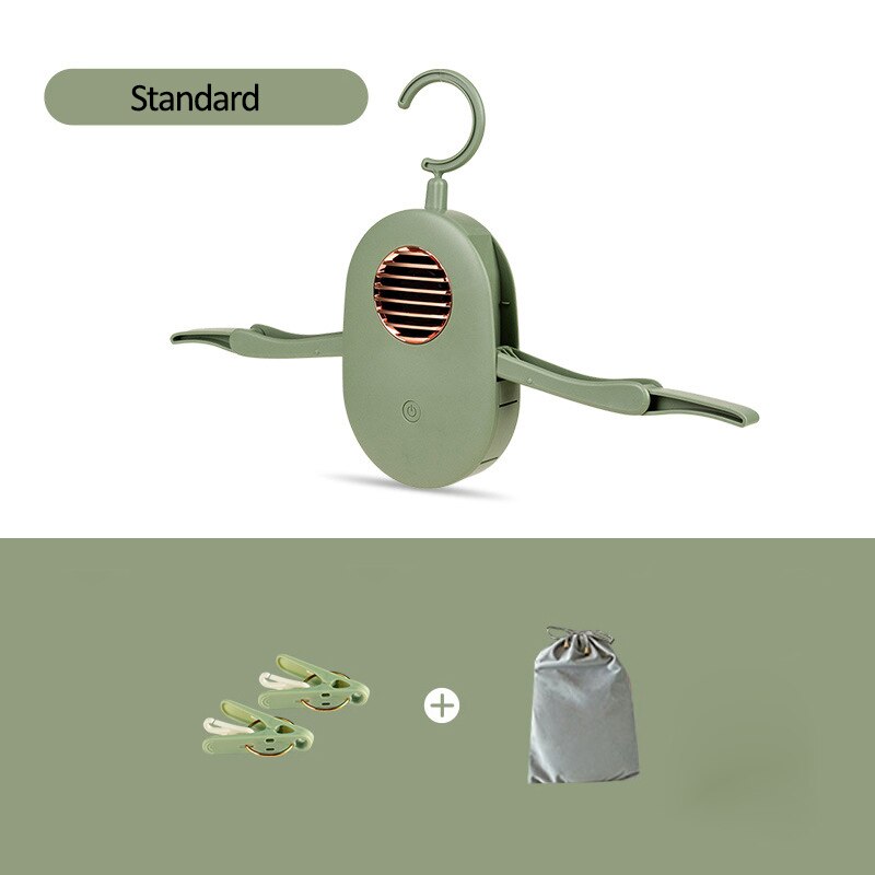 Składana elektryczna suszarka robić ubrań przenośne szybko suszenie ubrań buty suszarka robić jonów ujemnych wieszak dezodorujący 3 tryb suszarka na pranie 220V: standard G