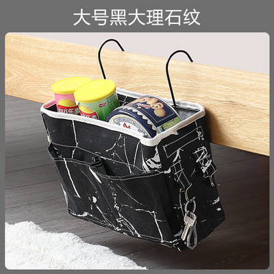 Bedside Storage Bag Crib Bed Side Pouch Hanging Organizer Nappy Holder Pockets Crib Accessories Bag Storage Holder Bed Organizer: 5