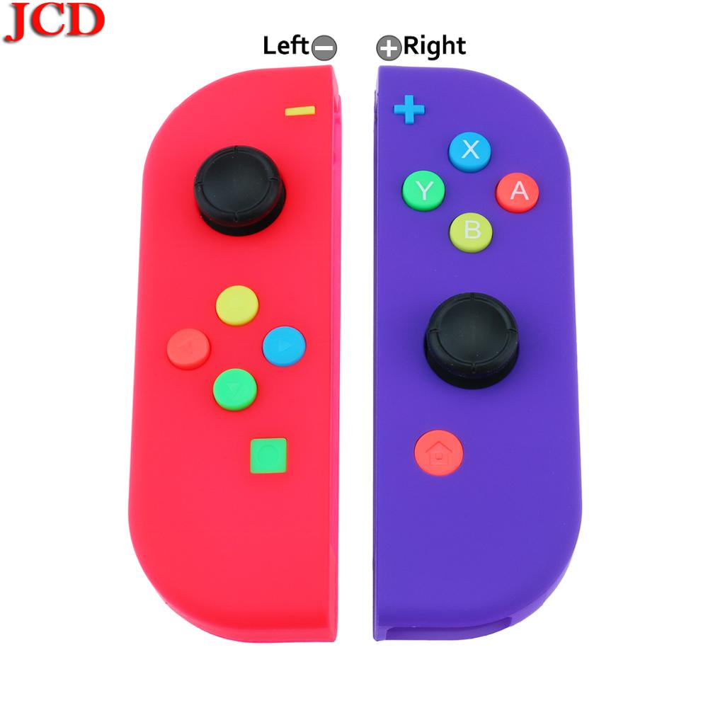 JCD Behuizing Case voor Nintend voor Schakelaar NS Controller voor Vreugde-Con shell game console voor schakelaar case DIY Links Rechts Knop: No5 L and No4 R