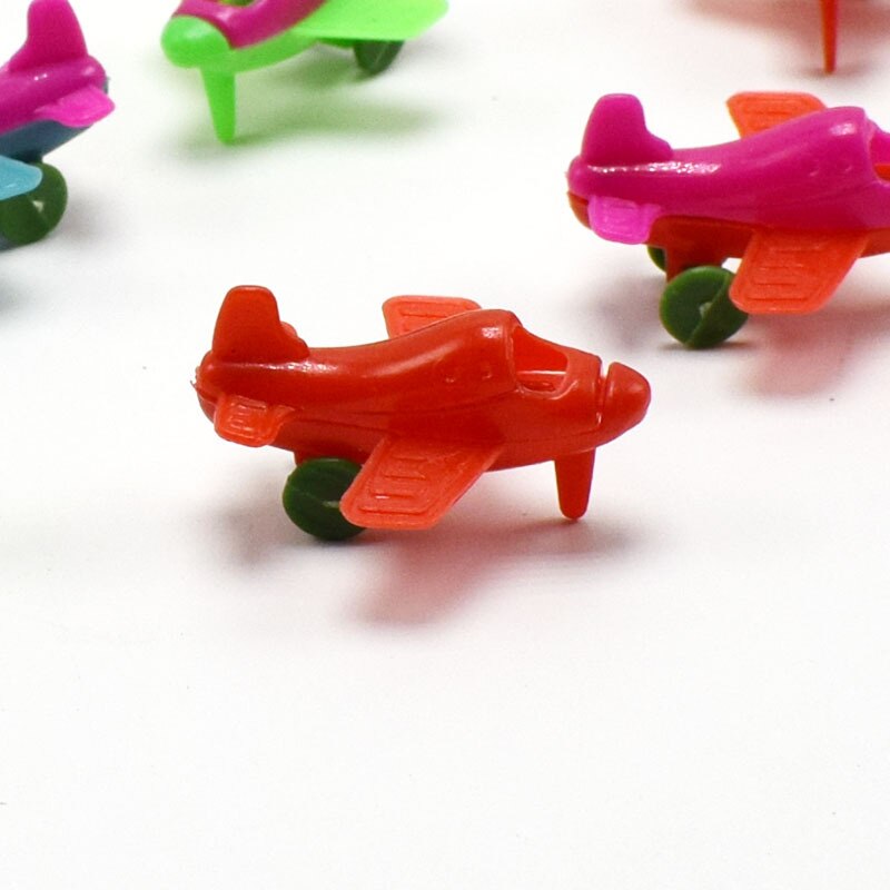 20Pcs Snoep kleur transparant mini pull back auto Mini plastic brede mond kleine vliegtuig zweefvliegtuig vliegtuig kinderen kleine speelgoed YJN