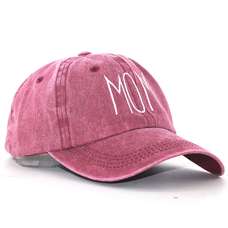 100%  bomull vasket par baseballcap broderi ren myk pappa mamma pappa lue sports snapback hatter