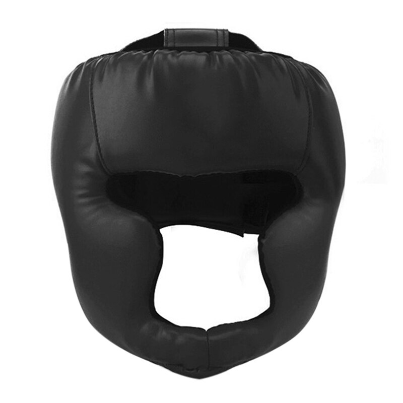 Sanda beschermende boks trainingsuitrusting helm gesloten helm muay thai vechtbescherming hoofdbescherming: B