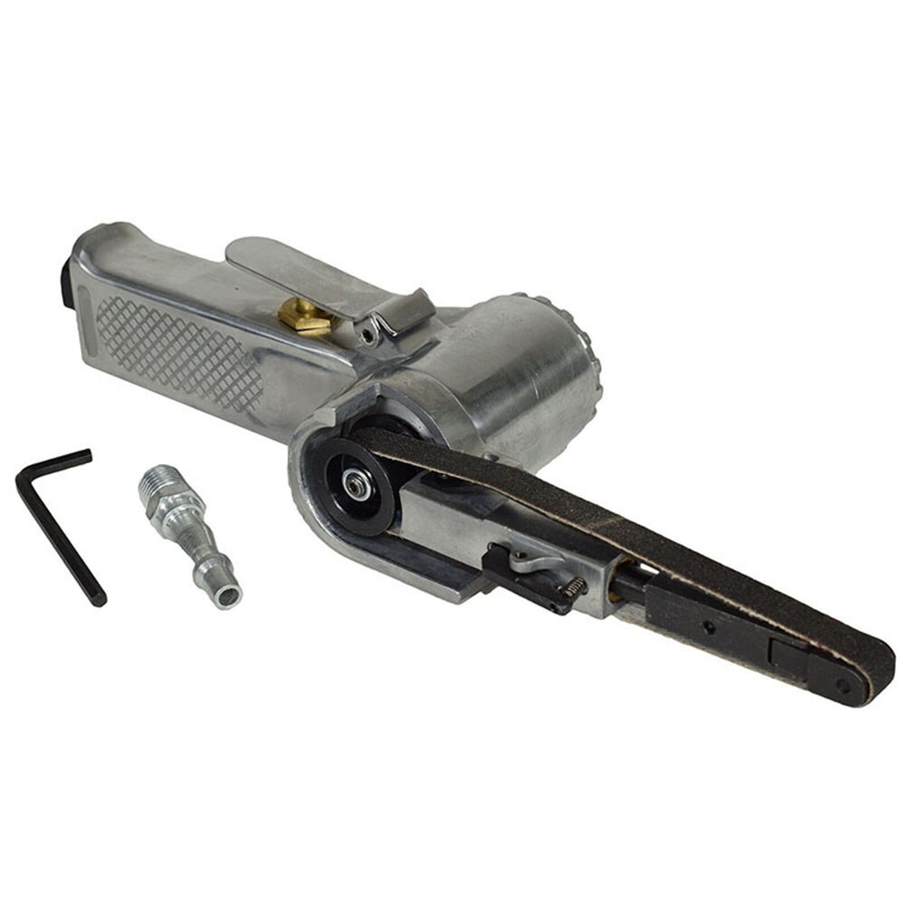 10mm 330 X 10mm Wide Air Finger Belt Sander Power File Detail Sanding + 50 Belts Air Belt Sander Machine