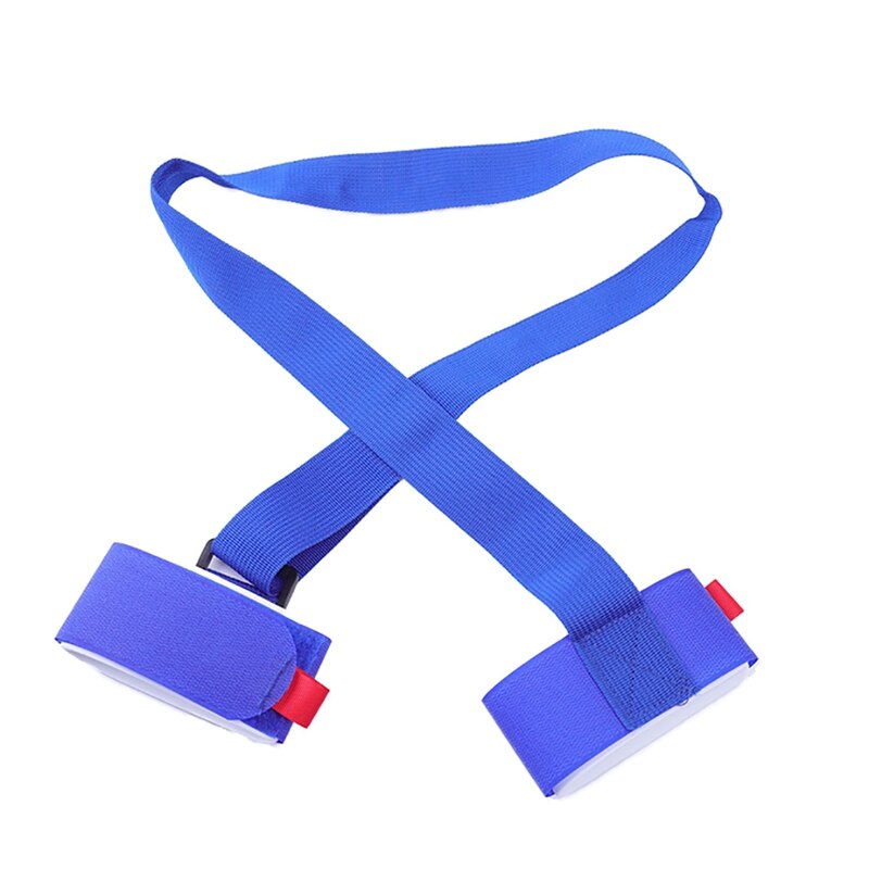 Verstelbare Skateboard Ski Board Bandjes Schoudertas Handvat Riem Snowboard Binding Tie Fastener Sling Riem: Blue
