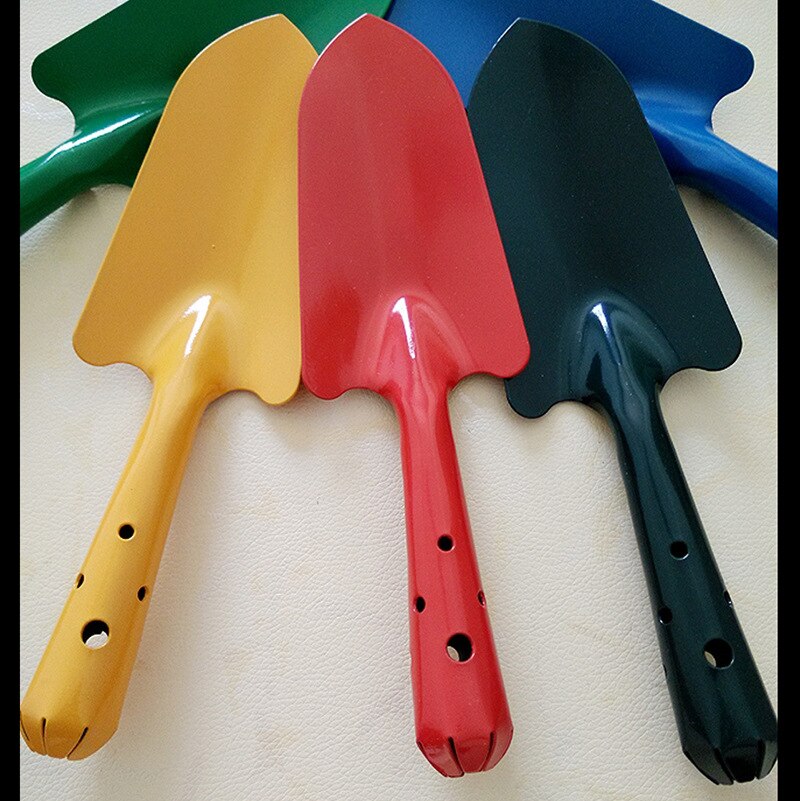Wooden Handle Small Flower Shovel Garden Tool Simple Iron Tool Durable Garden Shovel Tool