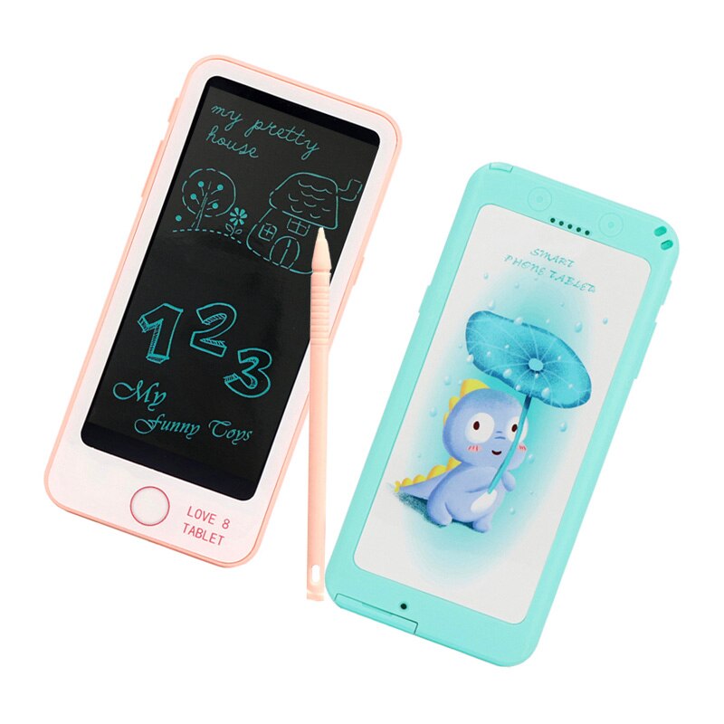 6 Inch LCD Writing Tablet Drawing Electronic Writing Pads For Kids & Adults Office Blackboard Early learning for children