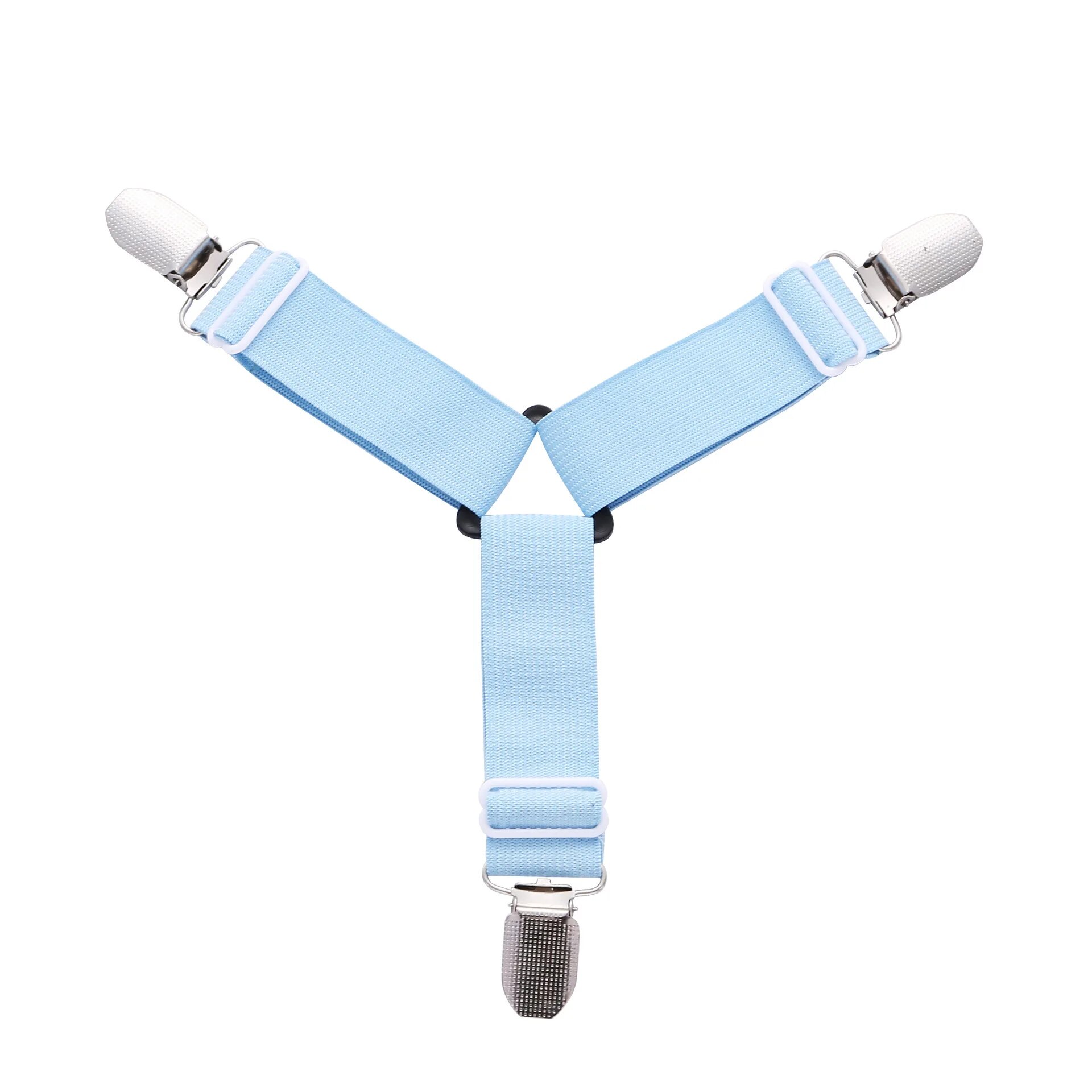 Porta lenzuola triangolari clip per lenzuolo con angoli Bretelle per lenzuolo regolabili clip per materasso per coprimaterasso da letto