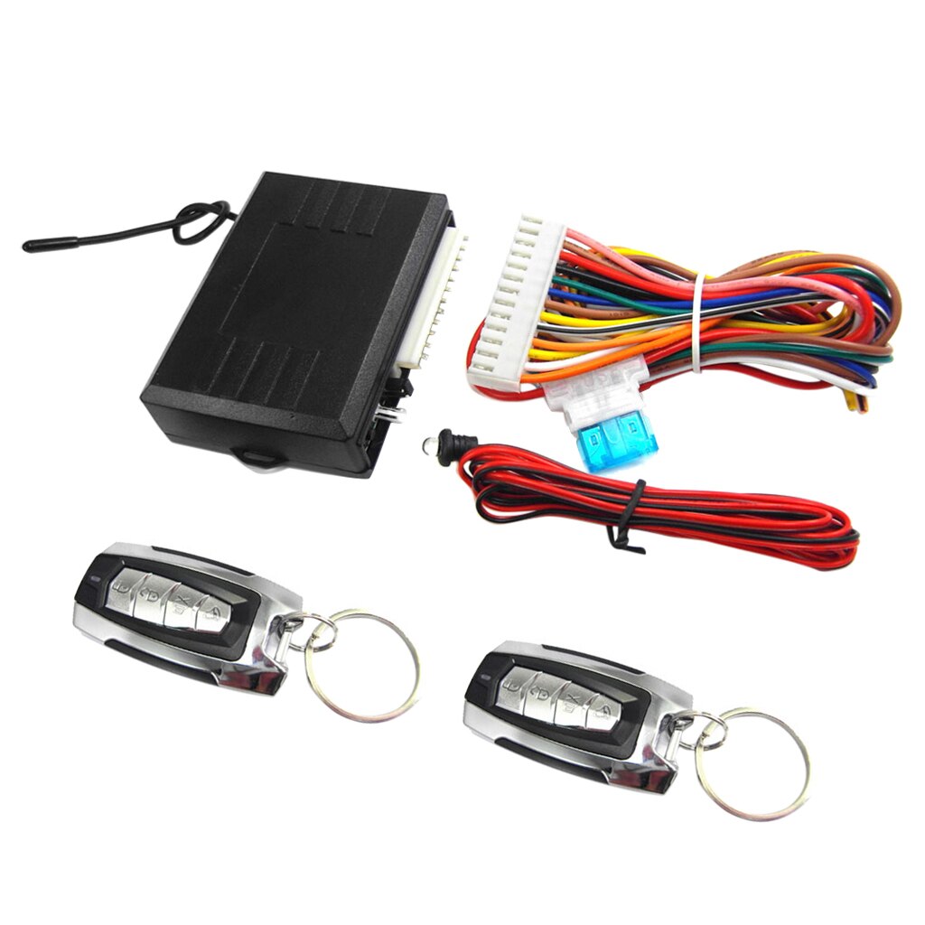 Universal Car Alarm Systems Auto Remote Central Door Locking Keyless Entry