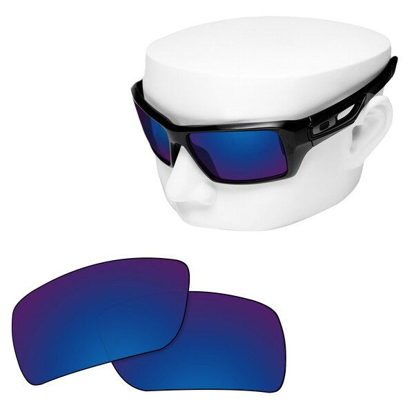 Oowlit polariserte erstatningslinser til-oakley øyelapp 2 oo9136 solbriller: Dypt vann