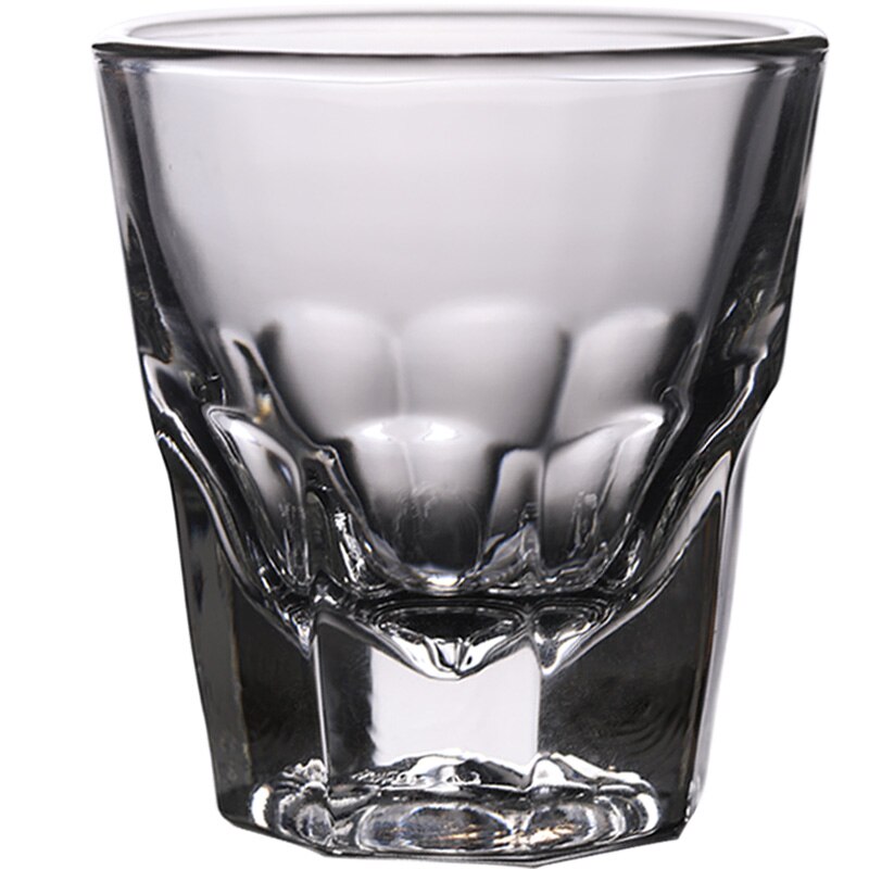 Tazza di caffè caffè espresso tazza di vetro di montagna seminata Latte tazza di caffè americano 4.7 una volta sbarra festa Whisky bicchiere casa bar bicchieri regali