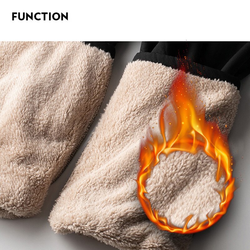Heren Waterdichte Broek Softshell Fleece Gevoerde Outdoor
