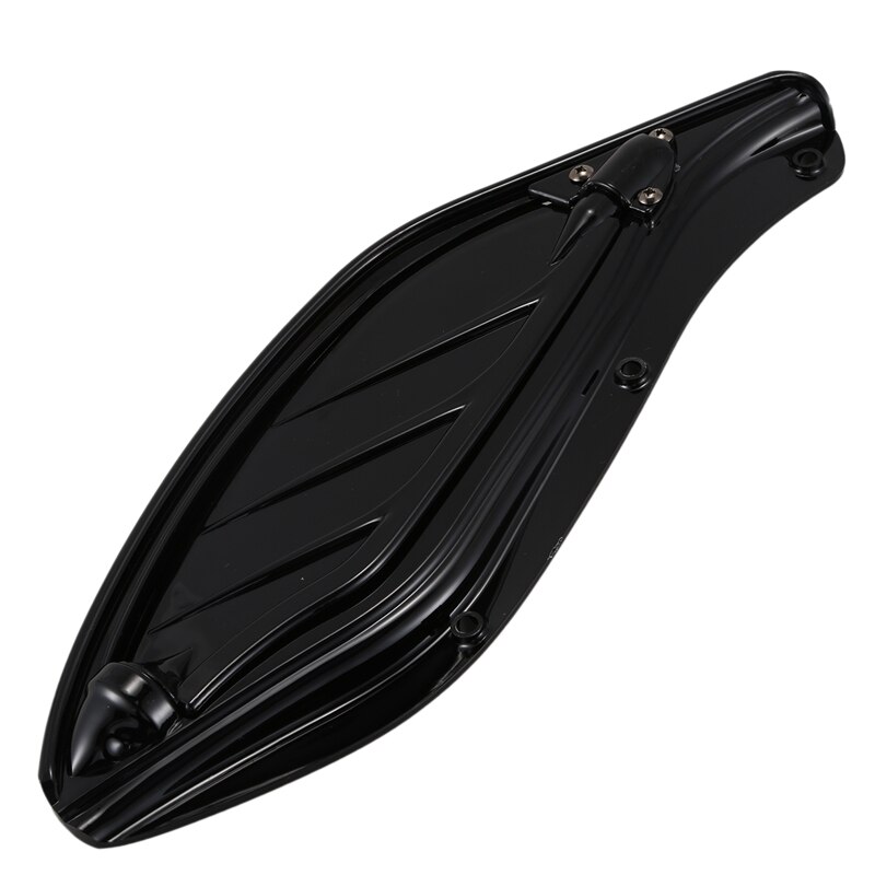 Zwarte Draaibare Wind Side Wing Voorruit Air Deflector Fit Voor Touring 13