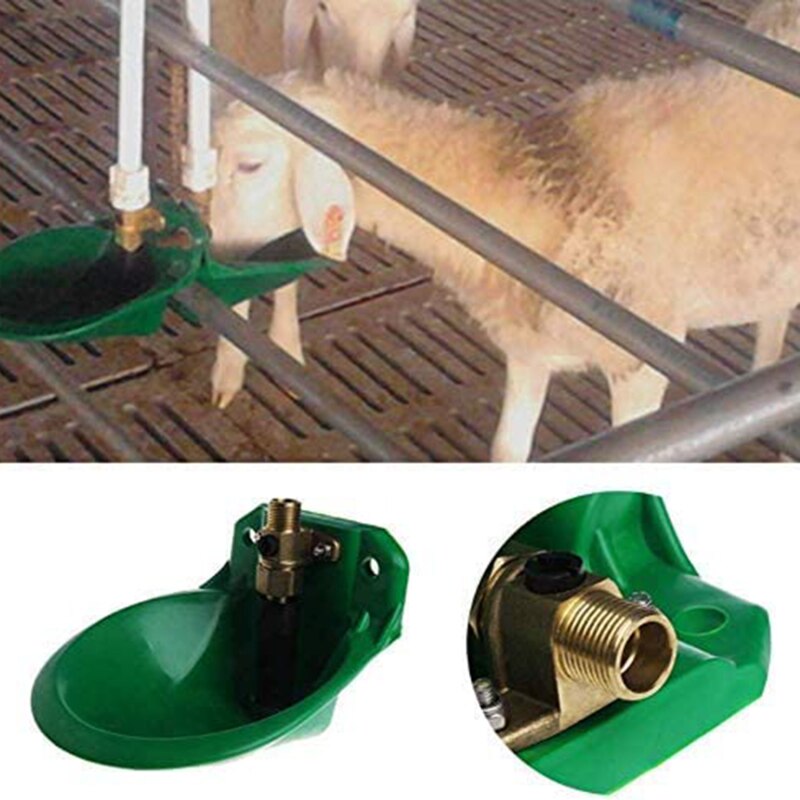 Sheep Water Bowl Drinking Tool Goat Feeder Animal Feeder Plastic Automatic Drinking Trough Livestock Supplies
