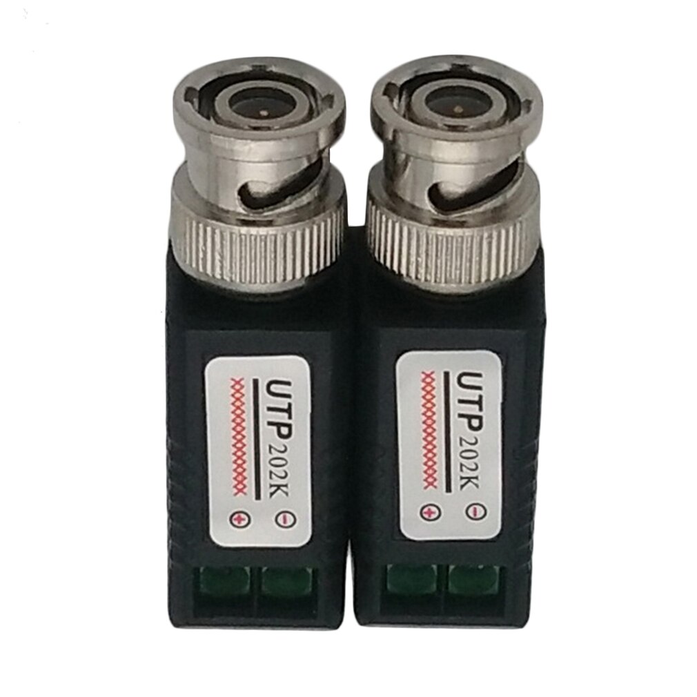 Single Channel Passive Twisted Pair Transmitter 203E Double Video Balun