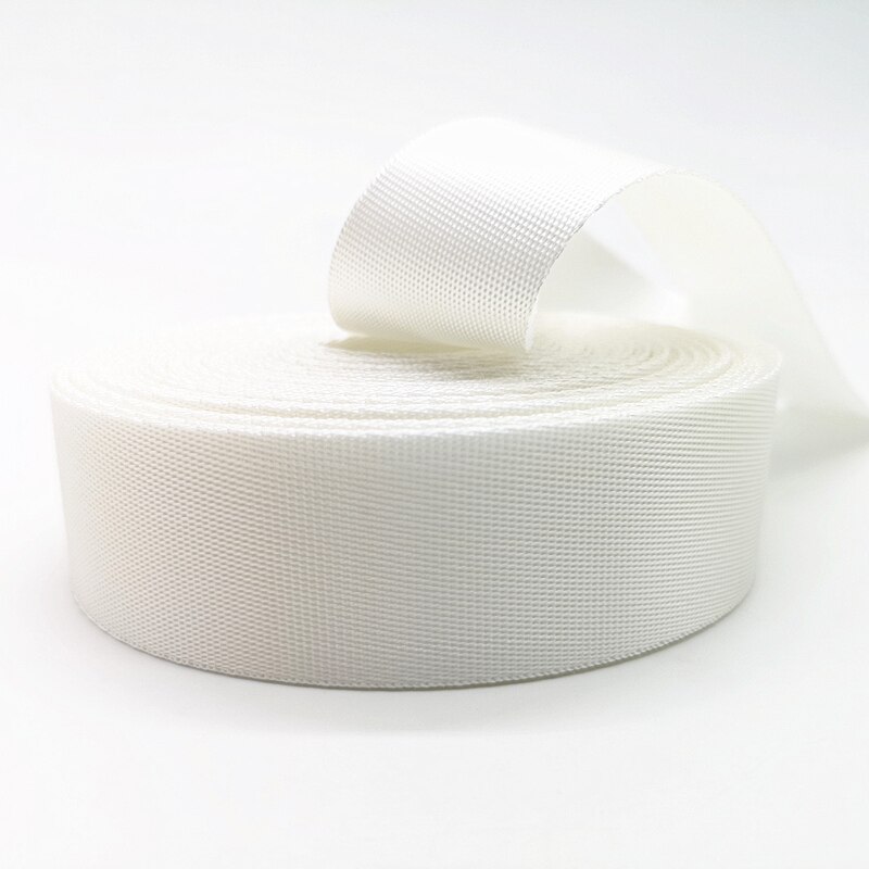 Sangle en Nylon pour sac à dos, 2 Yards, 30mm, accessoires de couture, ceinture: White