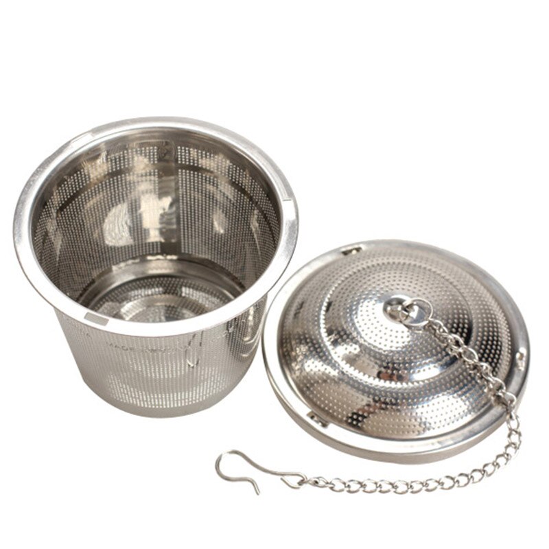 304 Stainless Steel Tea Mesh Ball Herbal Infuser Tea Strainer Filter SKD88