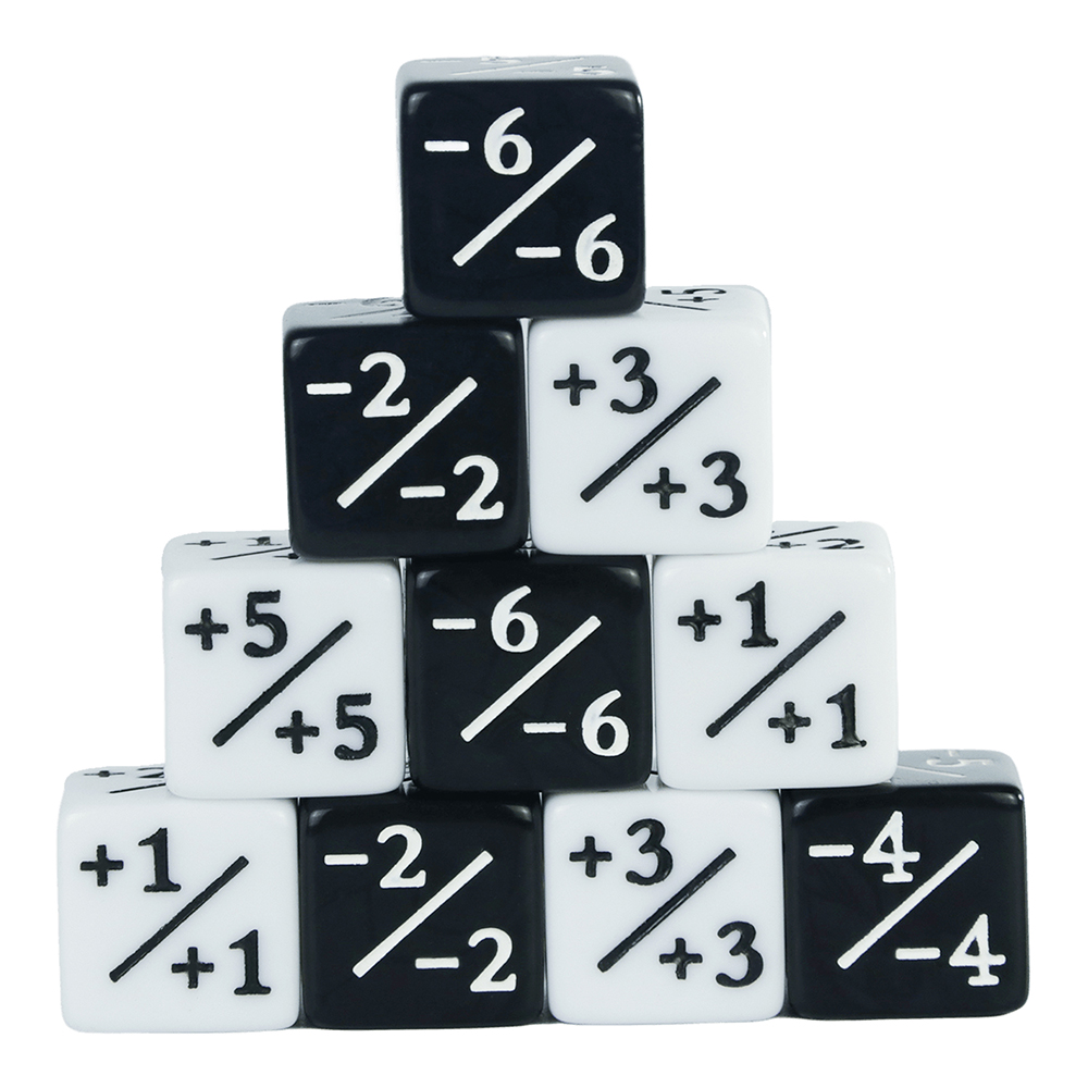Dados D6 compatibles con accesorios de juego de cartas, dados de fichas, contadores de dados, 10 piezas: Azul cielo