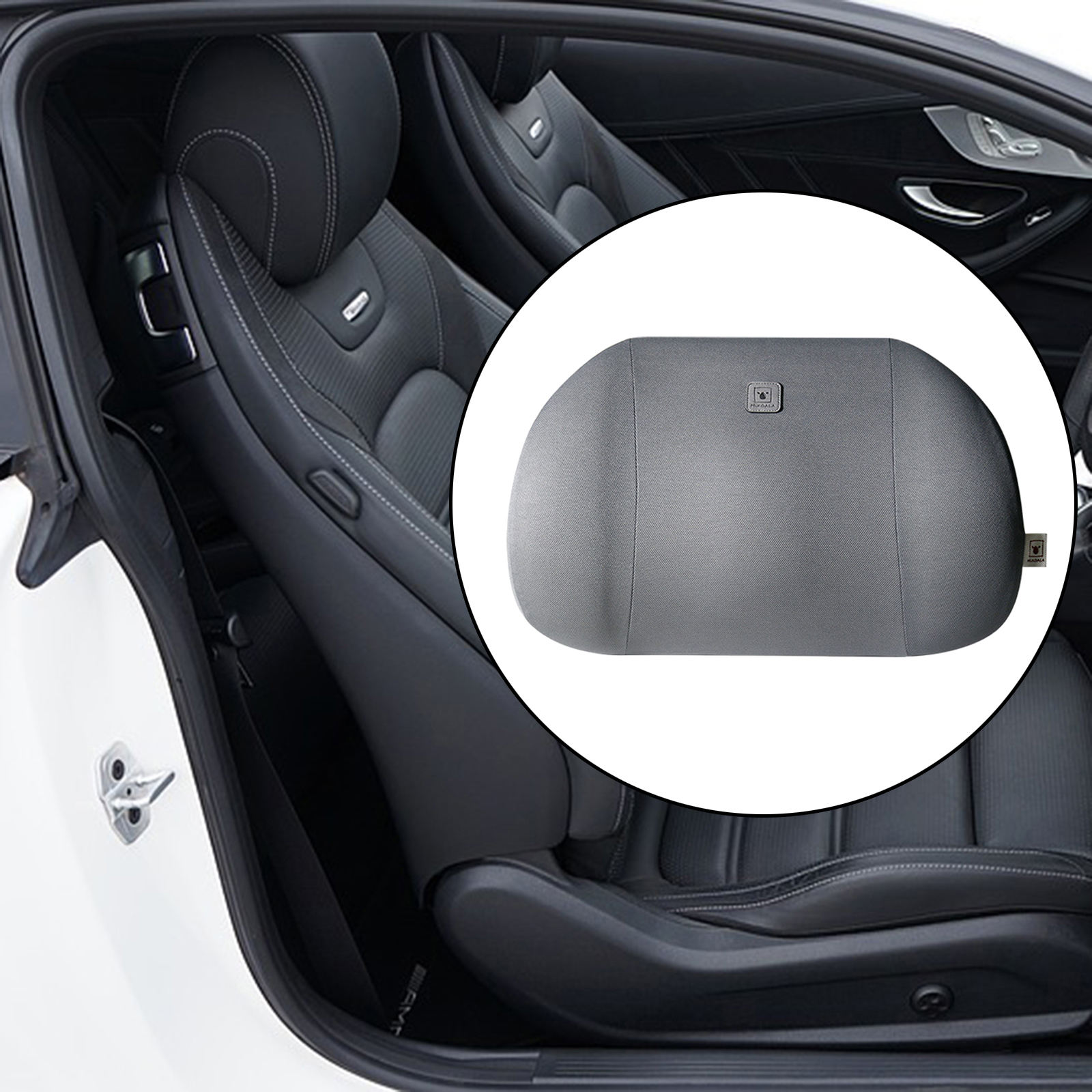 Memory Foam Lower Lumbar Support Back Cushion Comfortable Breathable Home Office Computer Backrest Relieve Pain