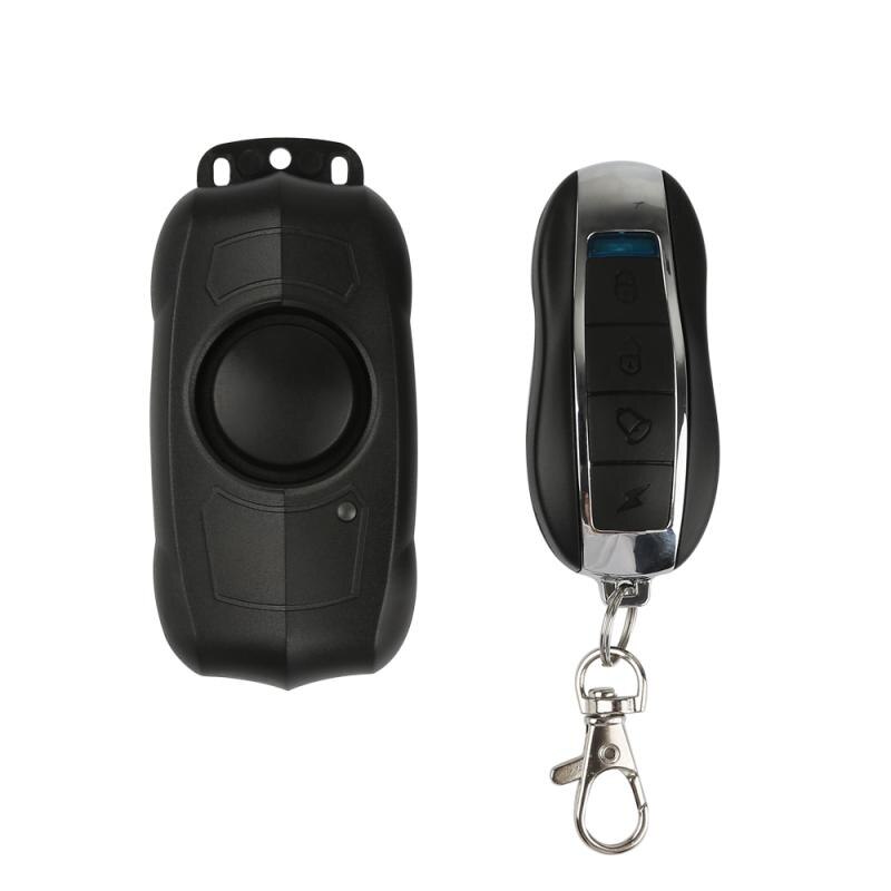 Wireless Bluetooth Remote Control Bicycle Motorcycle Windows Doors Alarm IP55 Anti-Theft Alarm Vibration Alarm 150dB
