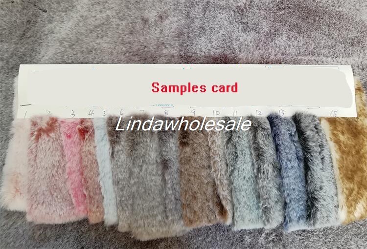 Kleding speelgoed handtassen schoenen en andere DIY materiaal, faux fur stof, 160cm * 90 cm/pcs: No.5 160cmX90cm
