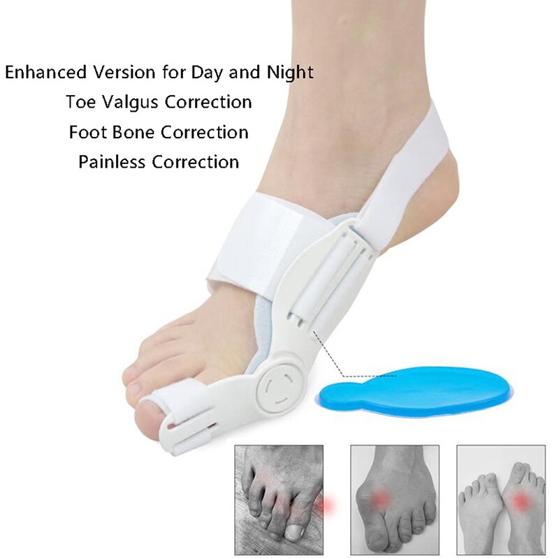 1Pcs Tenen Eversie Apparaat Hallux Valgus Pro Orthopedische Beugels Teen Correctie Voeten Zorg Corrector Duim Grote Bot Orthotics