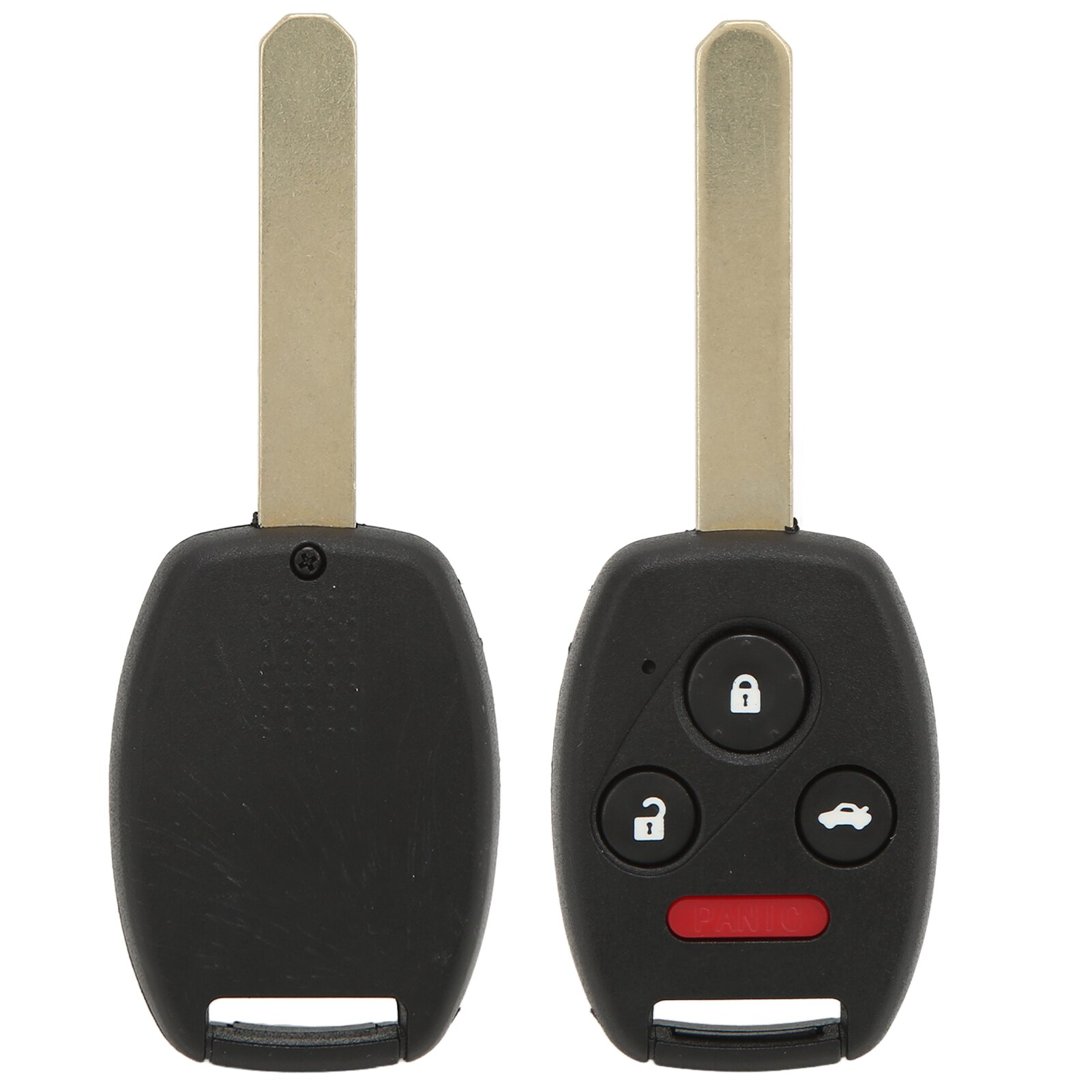 MLBHLIK‑1T Car Remote Key 4‑Button Car Key Fob with Chip for Upgrade Replacement for Accord Coup 08‑12