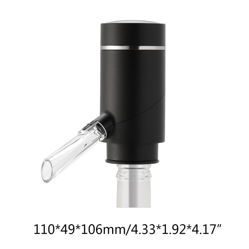 Décanteur à bec verseur automatique électronique, dispositif Portable d'aération rapide du vin Q1JB