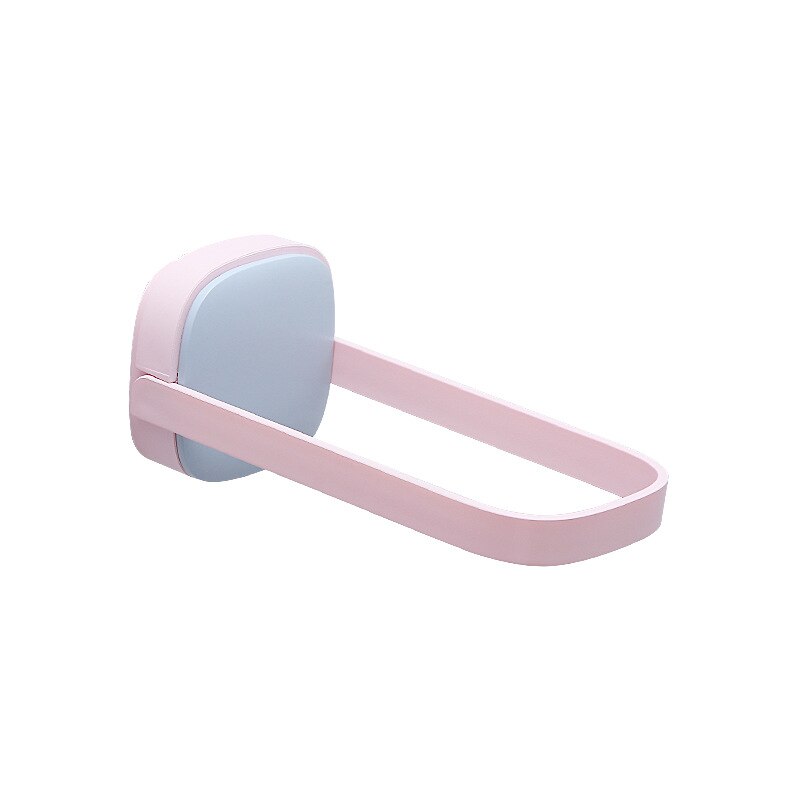 Foldable Clothes Hanger Hook Wall Sticking Storage Rack Hangers for Saving Space In The Cloest Kitchen Bathroom Storage Rack: pink blue