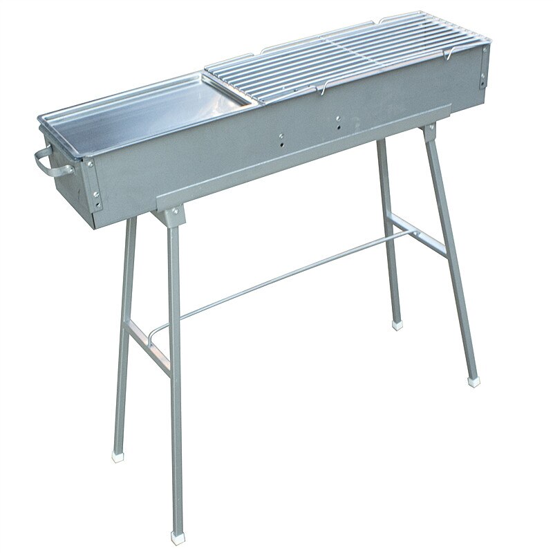 Barbecue tools BBQ roasted barbecue stove thick charcoal 80 long 18 wide lamb skewers commercial barbecue grill BBQ