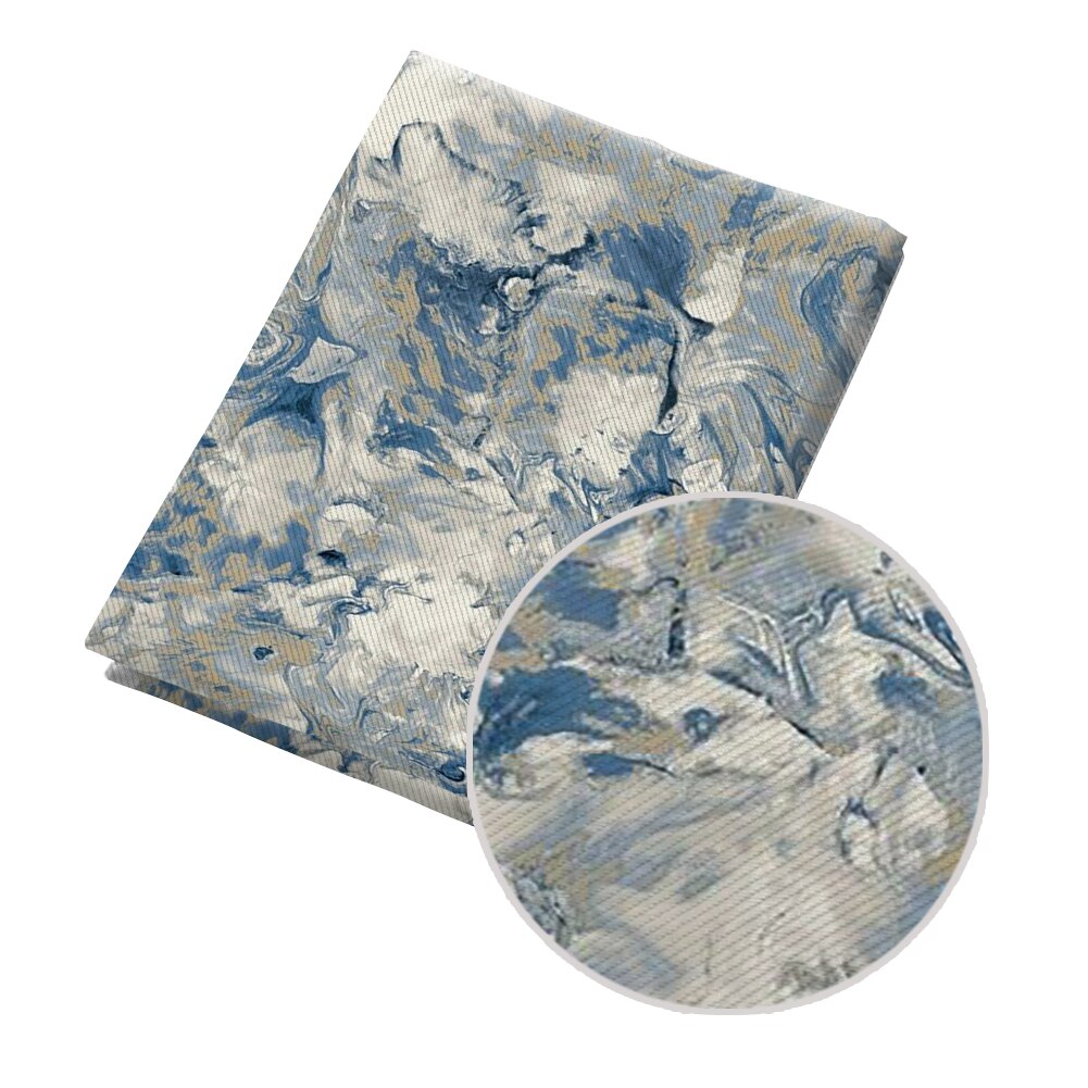 Marbrure Imprimé Polyester Tissu BRICOLAGE Enfants Textile À La Maison pour la Couture De Bande Dessinée Tissu Sergé 50*145cm: PL3779