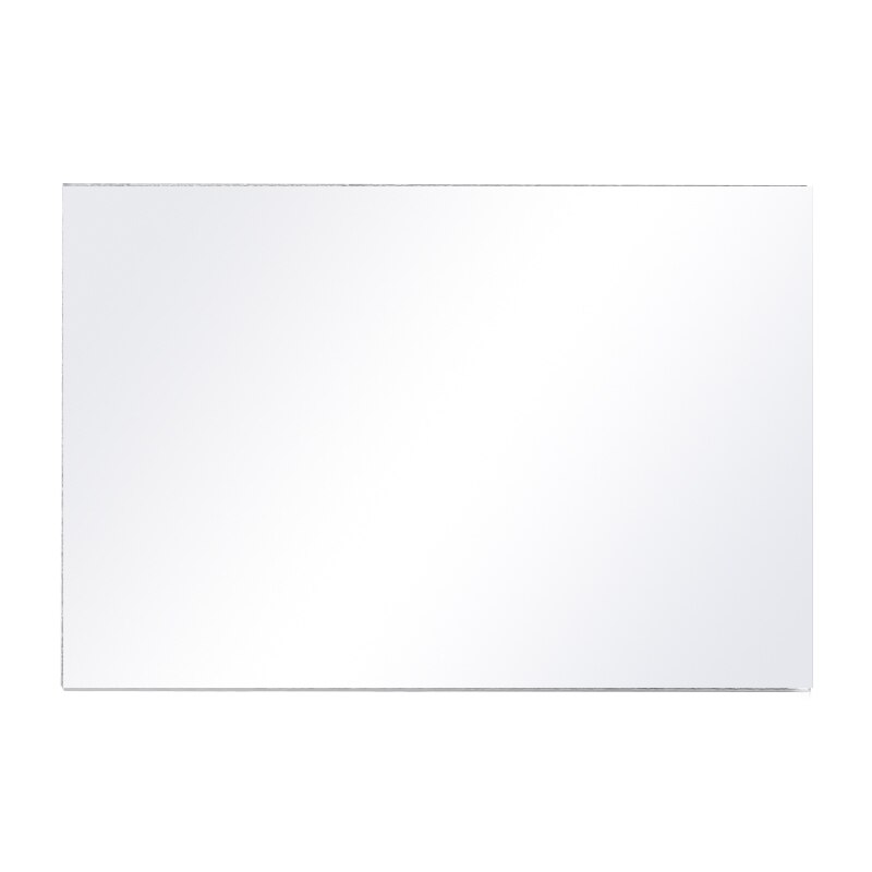 3mm Thickness Acrylic Mirror Sheet Clear Plxiglass Mirror Decal Sticker Mirror Board Home Bathroom Wall DIY Decoration