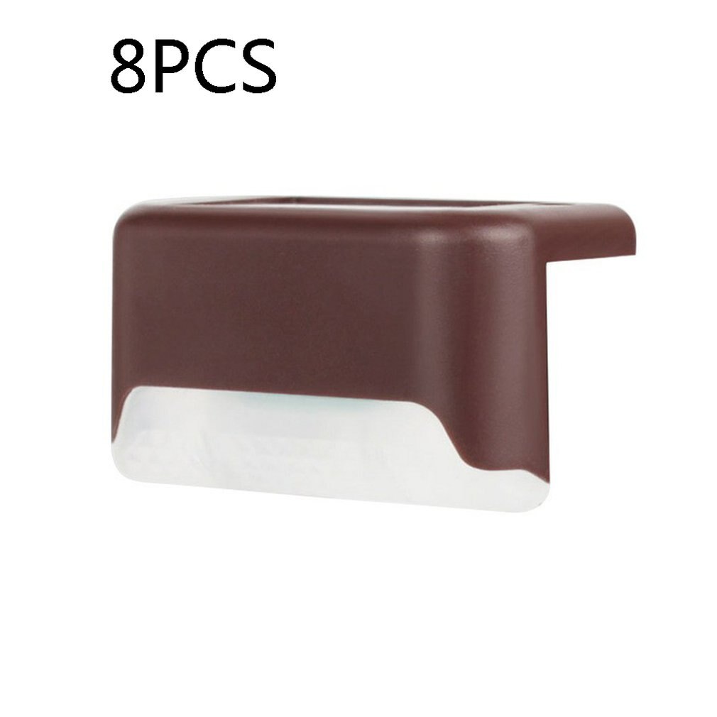 Solar Deck Lights Solar Powered Step Lights For Outdoors Waterproof Led Solar Lamp For Patio Stairs Garden: Default Title