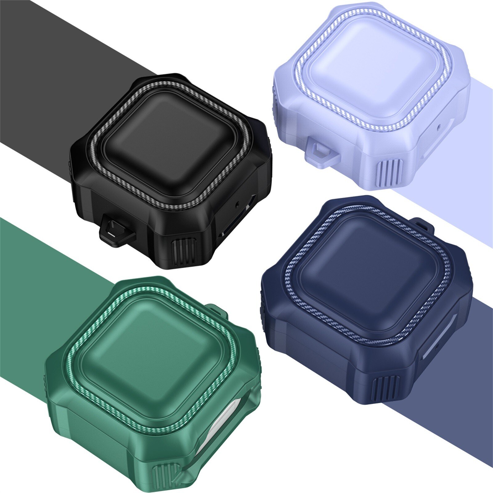 Funda protectora para auriculares Samsung Galaxy Buds 2, carcasa de TPU, Mini auriculares inalámbricos, caja de carga, funda dura