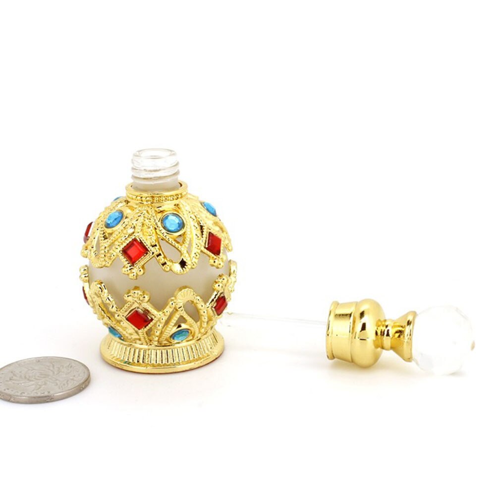 15ml Vintage Aromatherapy Essential Oil Perfume Empty Bottle Container