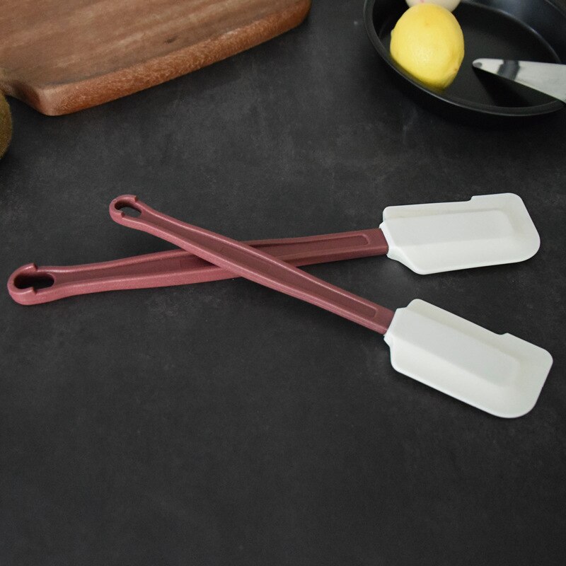 Silicone scraper high temperature resistant shovel cake butter spatula baking tool scraper rubber baking scraper