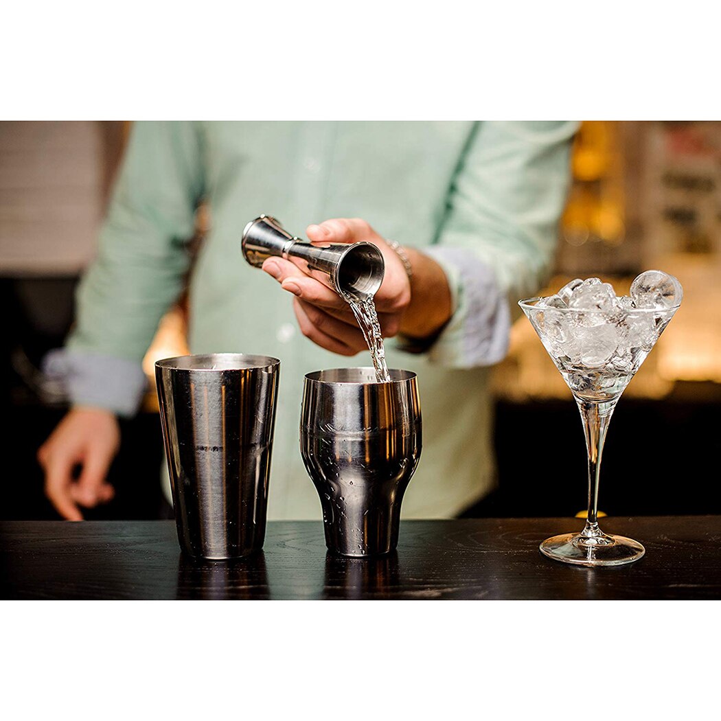 thumbnail image 2 of Stainless Steel Double Japanese Jigger – 1 Oz & 2 Oz Cocktail Measuring Cup 2 of 5