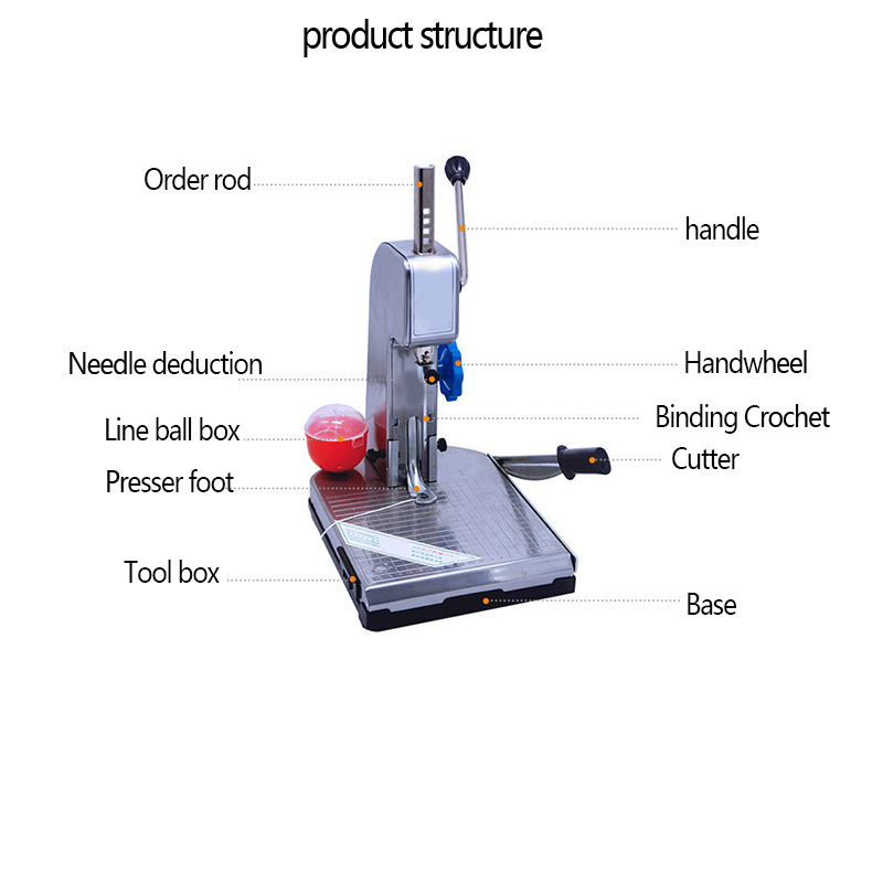 All-steel Belt Punching Machine Document Punching Machine Manual Binding Machine Manual Belt Knife Binding Machine CH