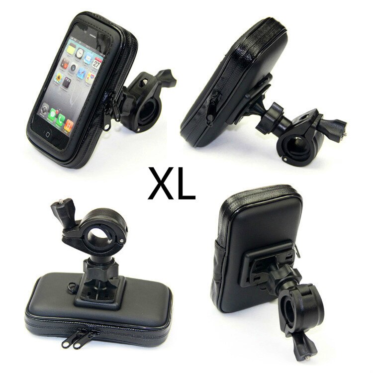 Fahrrad Motorrad Telefon Halter Mobilen Ständer Unterstützung Für iPhone 6 6S 7 Plus GPS Bike Halter Wasserdichte Tasche Soporte movil Moto: Type1 Size XL