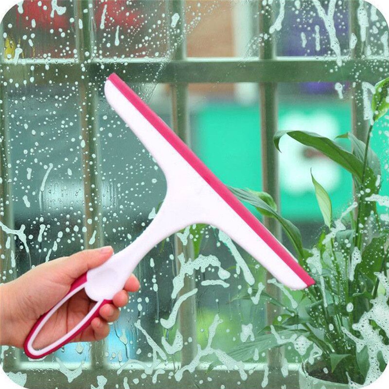 Cepillo de lavado de vidrio para ventana, para limpiar ventanas escobilla de jabón, rascador de baño, suelo de espejo de ducha, cuchilla de coche, ,