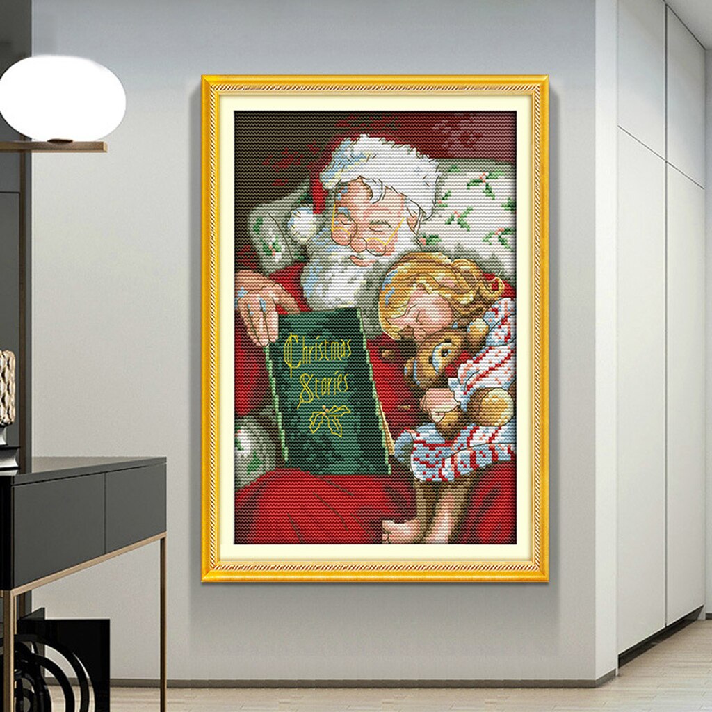 Dimensions Needlecrafts Counted Cross Stitch, Christmas Santa Claus