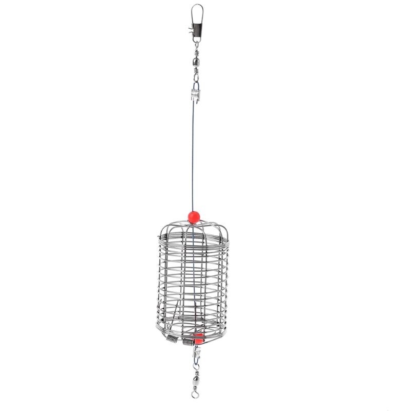 Aquarium Garnalen Kleine Aas Feeder Kooi Droog Spinazie Voeden Mand Voor Vis Drijvende Voedsel Voeden Lokken Kooi Garnalen Catch Holder