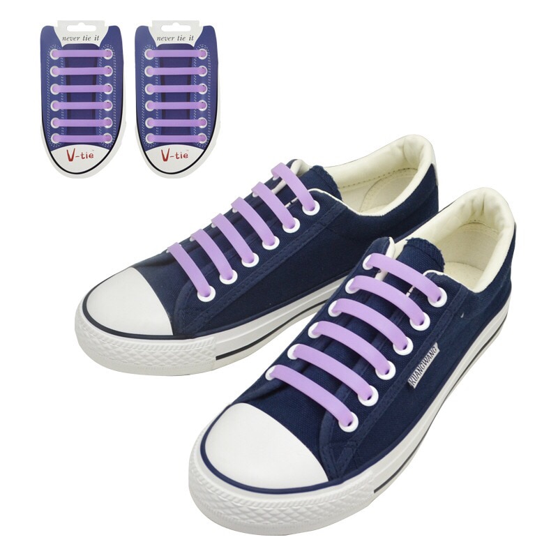 12 Pcs Lichtgevende Siliconen Schoenveters No Tie Elastische schoenveters Sneakers Lui veters Unisex Gemak Rubber Schoenveter