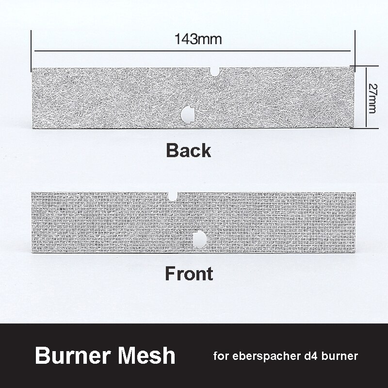 NITOYO Parking Heater Combustion Chamber Screen Mesh Burner Sn Pad For Webasto&amp;Eberspacher Diesel Air Parking Heater
