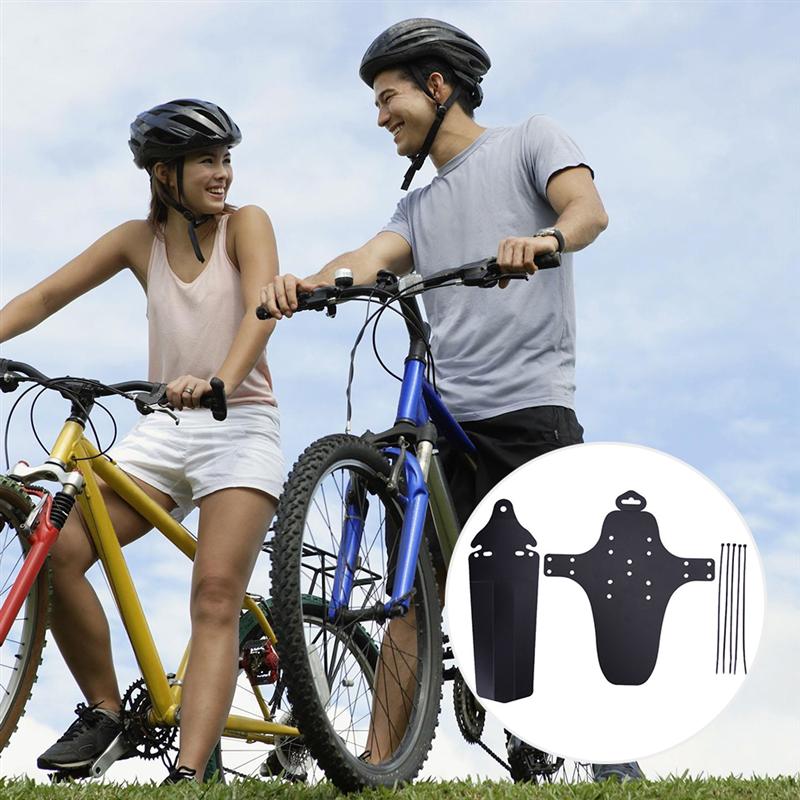 Adjustable Mountain Bike Mud Guard Front and Rear Compatible Plastic Mud Guard