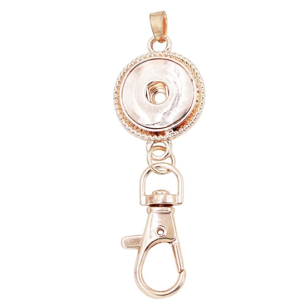 idclip Gold Diamond Lanyard Badge Holder Necklace Grandado