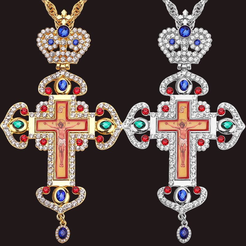 Croix d&#39;ornement gothique, croix pectorale, pour les religieuses, église, décoration