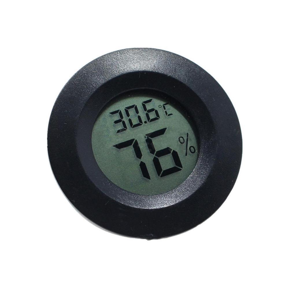 Mini Lcd Thermometer Hygrometer Praktische Digitale Indoor Ronde Thermometer Hygrometer Lcd Display Temperatuur-vochtigheidsmeter