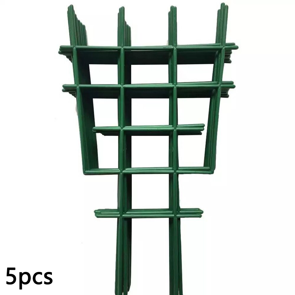 5Pcs Plant Climbing Trellis Plastic 30.5*16.5CM Invisible Rattan plants